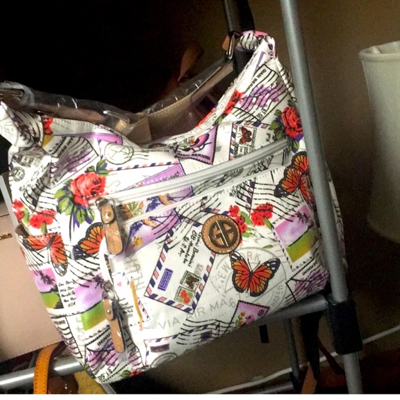 Canvas Postcard Purse - Picture 1 of 4